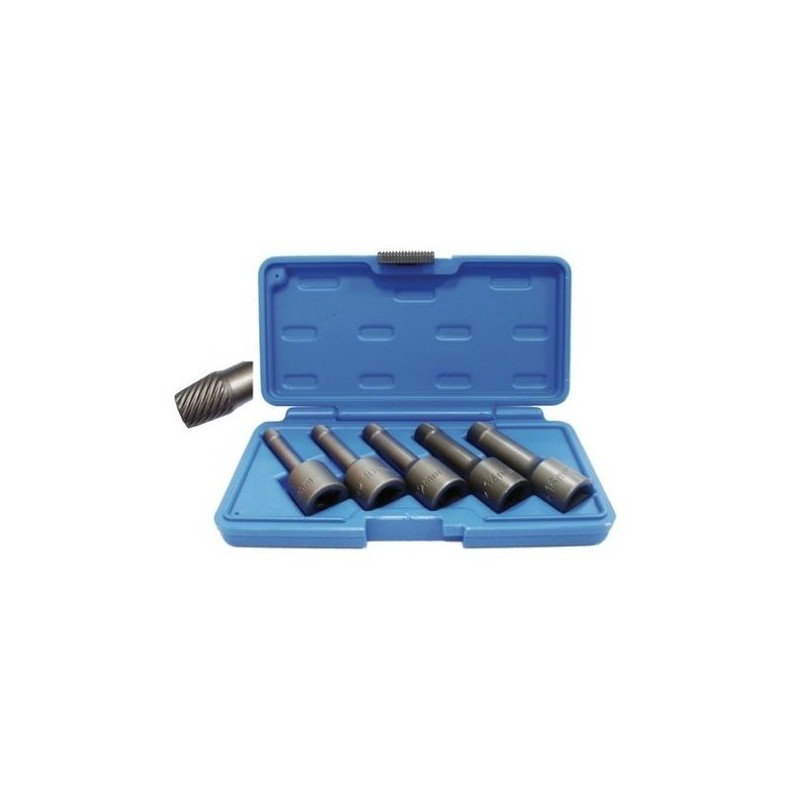 Drive Bolt Extractor Kit with Reverse Thread 8-16m